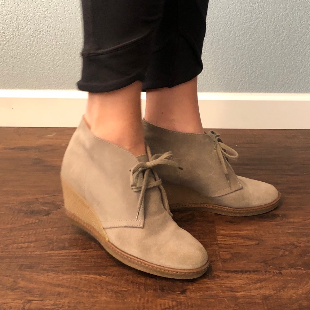 J Crew Suede Booties